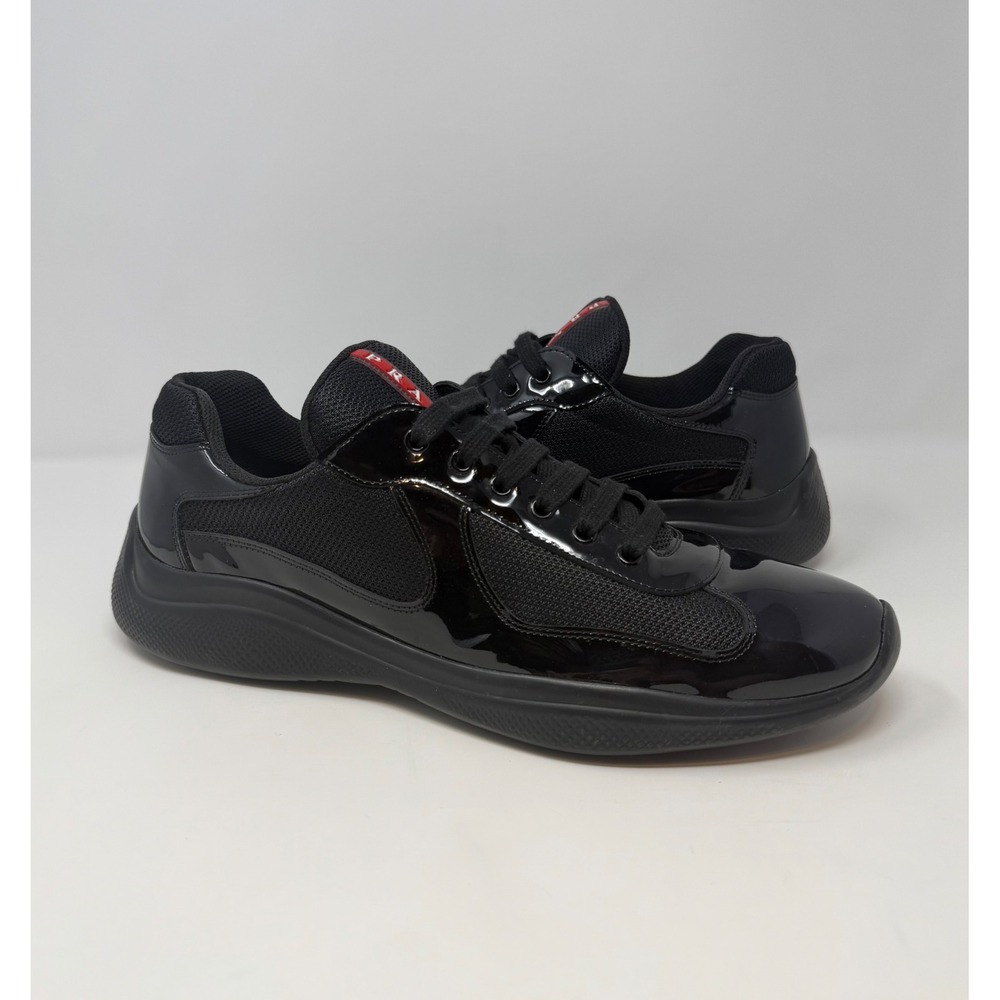 Prada Americas Cup Sneaker Black Size 12 US 11 UK